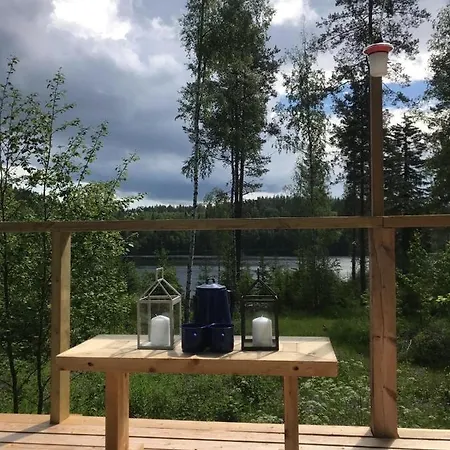 Glamping Tent In A Forest, Lake View Bjuraker  Exterior photo