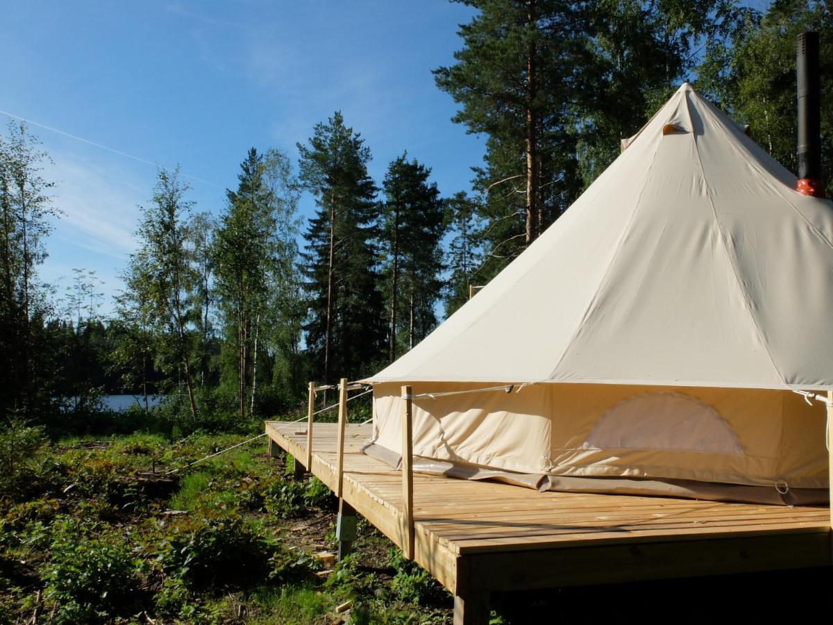 Luxury tent Glamping Tent In A Forest, View Bjuraker (Hudiksvall)
