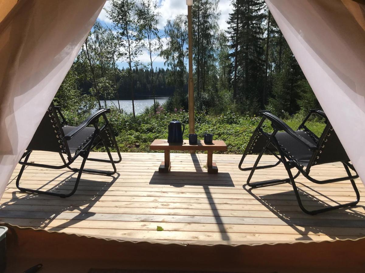 Glamping Tent In A Forest, View Luxury tent Bjuraker (Hudiksvall)
