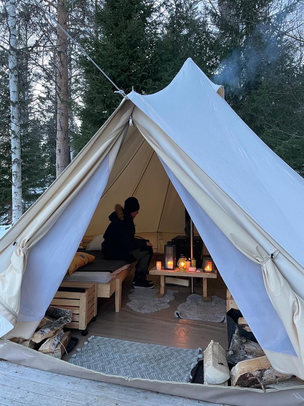 Glamping Tent In A Forest, View Luxury tent *